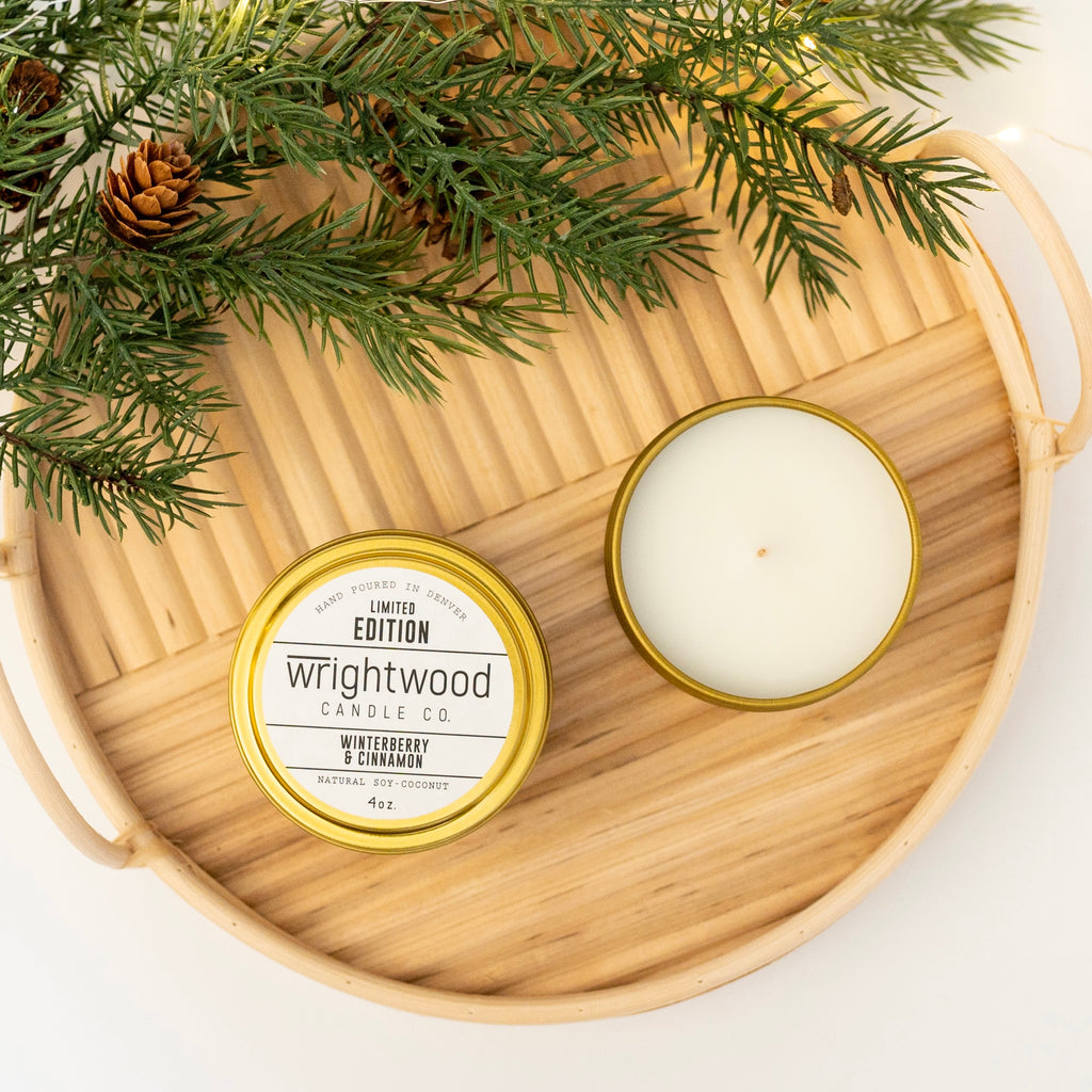 RESERVED Winterberry & Cinnamon • 4oz